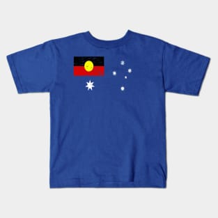 AUSTRALIA ABORIGINAL FLAG UNITED UNION Kids T-Shirt